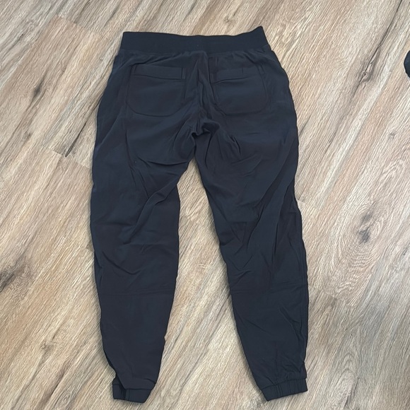 Athleta Black Jogger Pants with Zipper Pockets - Picture 6 of 9